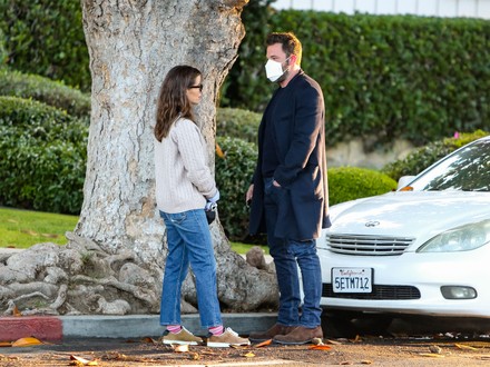 Ben Affleck and Jennifer Garner run errands in West Hollywood, Los Angeles, USA - 09 Dec 2021