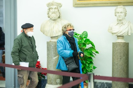 Lina Wertmuller funerary home in Rome, Italy - 10 Dec 2021