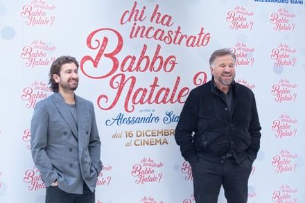 'Chi ha incastrato Babbo Natale?' film photocall, Rome, Italy - 09 Dec 2021