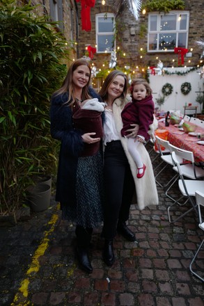 Millie Mackintosh attends a Christmas party, London, UK - 12 Dec 2021