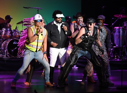The Village People perform at The Parker, Fort Lauderdale, USA - 11 Dec 2021