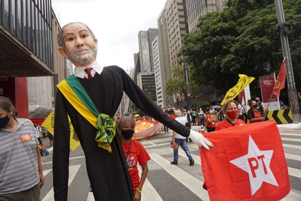 Supporters Of Former President Luis Inacio Lula Da Silva, Sao Paulo, Brazil - 12 Dec 2021