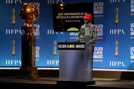 79th Annual Golden Globe Awards Nominations Announcement, The Beverly Hilton Hotel, Los Angeles, California, USA - 13 Dec 2021
