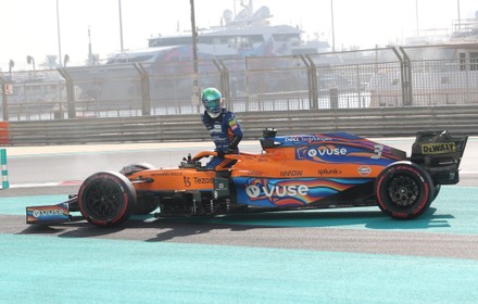 Formula One Post-season test session in Abu Dhabi, United Arab Emirates - 14 Dec 2021