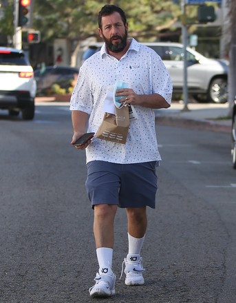 Adam Sandler out and about in Pacific Palisades, Los Angeles, California, USA - 28 Nov 2021