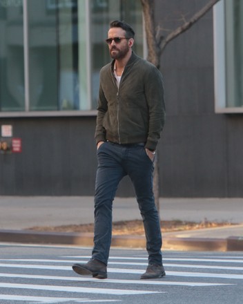 Ryan Reynolds Seen Walking Soho New Editorial Stock Photo - Stock Image ...