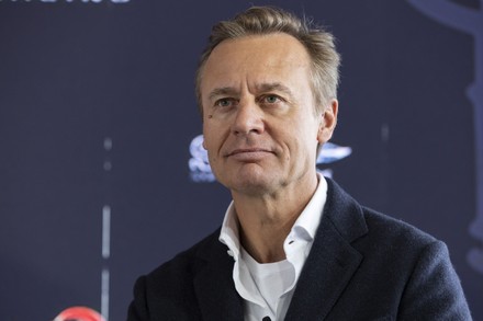 Sailing American's Cup - Alinghi Red Bull Racing press conference  in Geneva, Switzerland - 14 Dec 2021