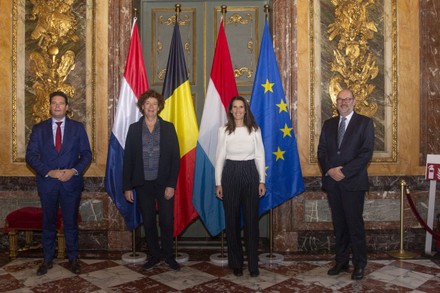 Politics Benelux Signing 5g Across Borders, Brussels, Belgium - 15 Dec 2021