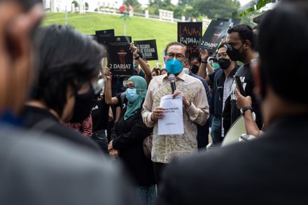 Protest against an amendment, Kuala Lumpur, Malaysia - 16 Dec 2021