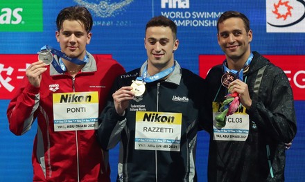 15th FINA World Swimming Championships (25m), Abu Dhabi, United Arab Emirates - 16 Dec 2021