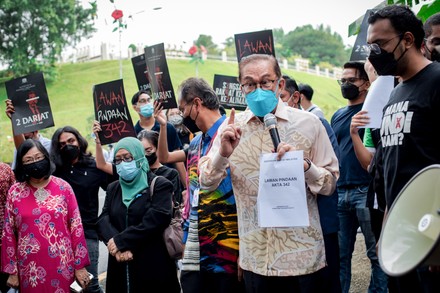 Protest against amendment to Act 342 in Kuala Lumpur, Malaysia - 16 Dec 2021
