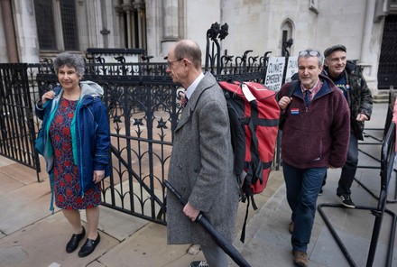 Insulate Britain activists at High Court, London, UK - 15 Dec 2021