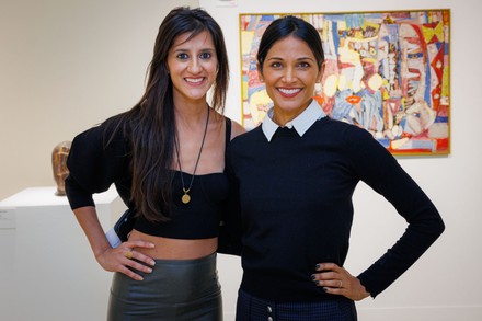 Surina Jindal and Melanie Chandra, New York, USA - 12 Dec 2021