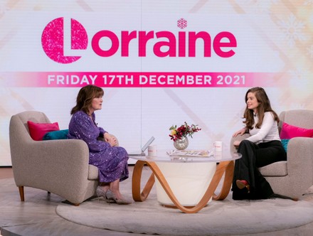 'Lorraine' TV show, London, UK - 17 Dec 2021