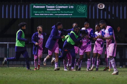 Plymouth Parkway v Dulwich Hamlet, FA Trophy, Football, Bolitho Park, Plymouth, UK - 18 Dec 2021