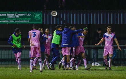 Plymouth Parkway v Dulwich Hamlet, FA Trophy, Football, Bolitho Park, Plymouth, UK - 18 Dec 2021