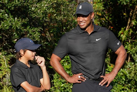 Tiger Woods Returns to Competitive Golf in Orlando, US - 17 Dec 2021