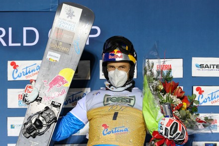 Snowboard 2021 FIS Snowboard World Cup - Men&#39;s Parallel Giant Slalom, Faloria, Cortina D&#39;Ampezzo, Italy - 18 Dec 2021