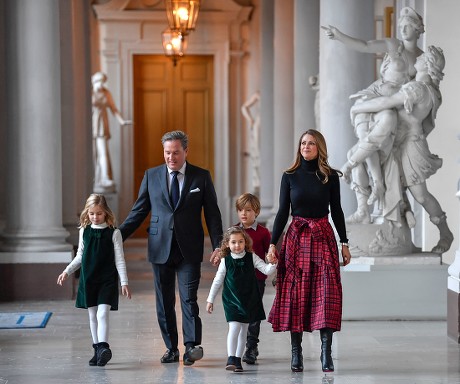 Swedish royal family receive Christmas trees, Stockholm, Sweden - 20 Dec 2021