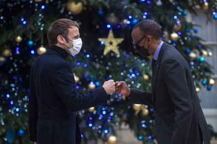 Rwanda's President Paul Kagame visits Paris, France - 20 Dec 2021