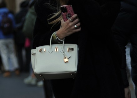 Chiara Ferragni Bag Detail Editorial Stock Photo - Stock Image