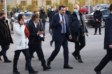 Matteo Salvini Open Arms Hearing Next Postponed to January 2022, Palermo, Italy - 17 Dec 2021
