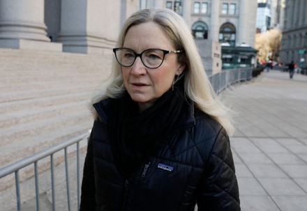 Defense Attorney Ghislaine Maxwell Laura Menninger Editorial Stock
