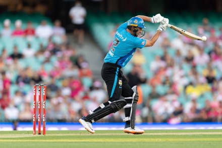 Matt Short Adelaide Strikers Bats During Editorial Stock Photo - Stock ...