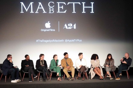 Apple's special screening and Q&A of "The Tragedy of Macbeth", Los Angeles, CA, USA - 17 December 2021