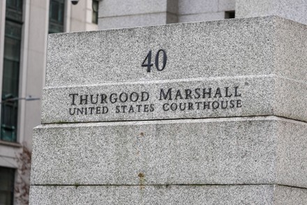 ghislaine maxwell sex trafficking trial continues new Stock Photos