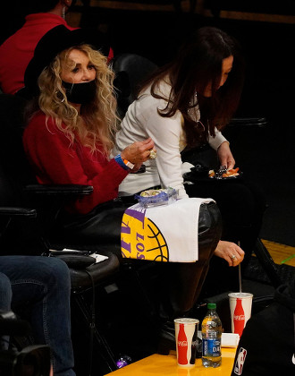 Dyan Cannon spotted as The Phoenix Suns play the Los Angeles Lakers at Staples Center, Los Angeles, California, USA - 21 Dec 2021