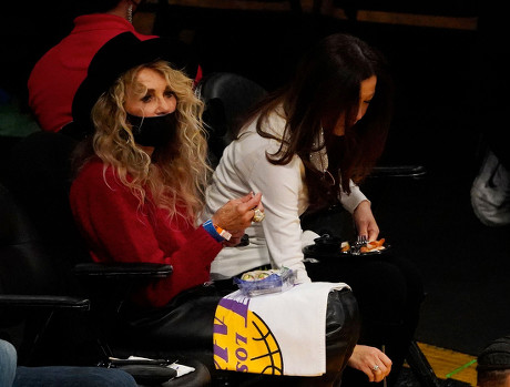 Dyan Cannon spotted as The Phoenix Suns play the Los Angeles Lakers at Staples Center, Los Angeles, California, USA - 21 Dec 2021