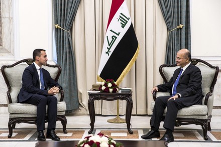 Italian Foreign Minister Luigi Di Maio visits Kuwait, Baghdad, Iraq - 23 Dec 2021