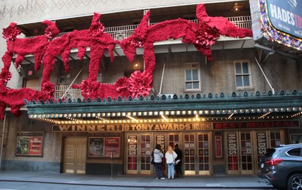 Hadestown On Broadway Show Shut Down Editorial Stock Photo - Stock