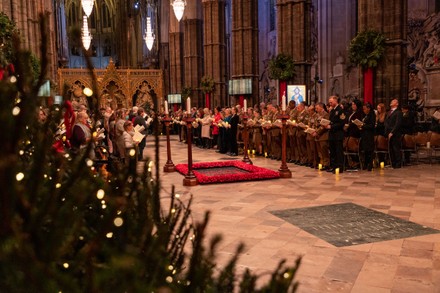 The Duchess of Cambridge hosts 'Together at Christmas', Westminster Abbey, London, UK - 24 Dec 2021