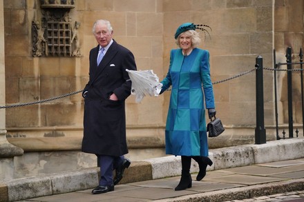 Royals attend Christmas Day Church service, St George's Chapel, Windsor Castle, UK - 25 Dec 2021