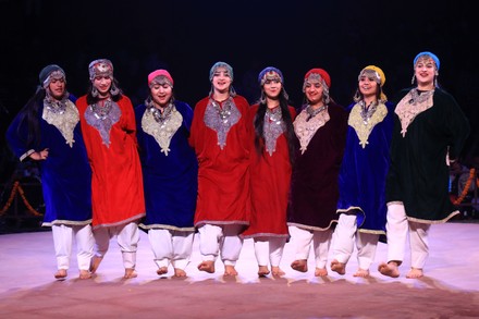 Artists Kashmir Region Perform Traditional Rouf Editorial Stock Photo ...