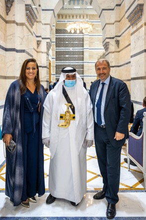 French Personalities Accompanying President Macron - Dubai, Jeddah, Saudi Arabia - 04 Dec 2021