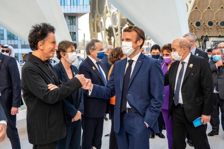 French Personalities Accompanying President Macron - Dubai, United Arab Emirates - 03 Dec 2021