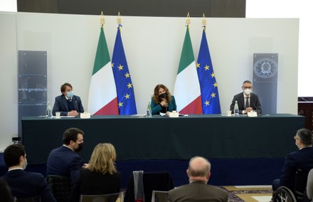 Press conference for the presentation of the Disability Card, Rome, Italy - 01 Dec 2021