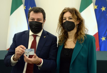 Press conference for the presentation of the Disability Card, Rome, Italy - 01 Dec 2021