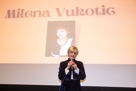 Milena Vukotic awards Giulietta Masina Prize, Rome, Italy - 27 Dec 2021