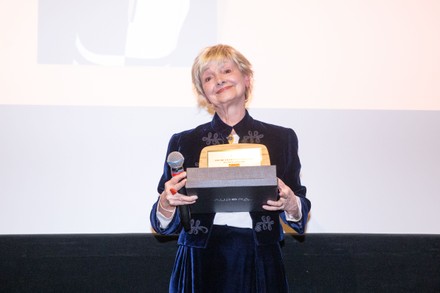 Milena Vukotic awards Giulietta Masina Prize, Rome, Italy - 27 Dec 2021