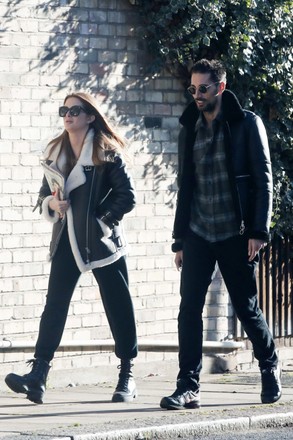 Millie Mackintosh and Hugo Taylor seen walking in London, UK - 28 Dec 2021