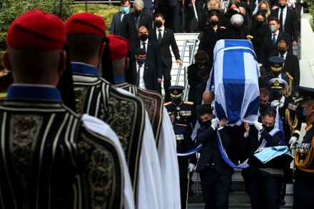 Funeral service of the former President of the Hellenic Republic Karolos Papoulias, Athens, Greece - 29 Dec 2021