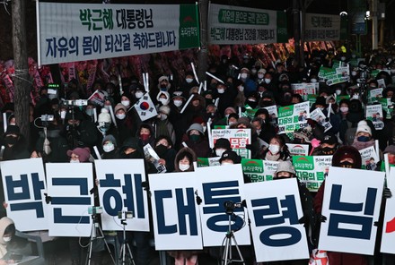 Park Geun-hye released, Seoul, Korea - 31 Dec 2021
