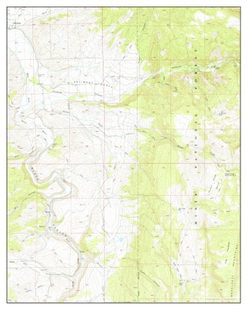 Usa Timeless Maps Antimony Utah Map Editorial Stock Photo - Stock Image ...