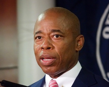 NYC MAYOR ERIC ADAMS HOLDS ROUNDTABLE Editorial Stock Photo - Stock ...