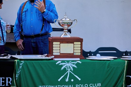 Iglehart Cup Final 16-18 Goal between La Fe Polo Team vs Beverly Polo, International Polo Club, Wellington, Florida, USA - 02 Jan 2022
