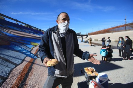 Mural in Ciudad Juarez border reflects union between Mexico and the United States - 04 Jan 2022